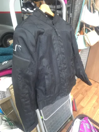 Chaqueta y pantalon Moto Mujer Talla L Negra