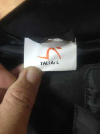 Chaqueta y pantalon Moto Mujer Talla L Negra