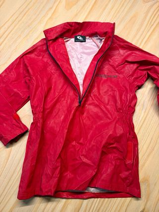 Chaqueta impermeable moto niño