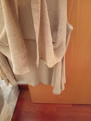 Top Mango Beige Talla S