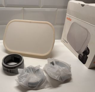 Godox ML-CS1625 Difusor Flash + 3 Adaptadores