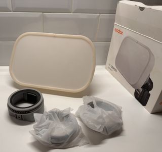 Godox ML-CS1625 Difusor Flash + 3 Adaptadores