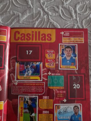 A por ellos Album de Cromos Seleccion Española