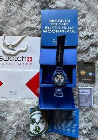 Swatch Mission to the Super Blue Moonphase