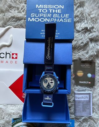 Swatch Mission to the Super Blue Moonphase