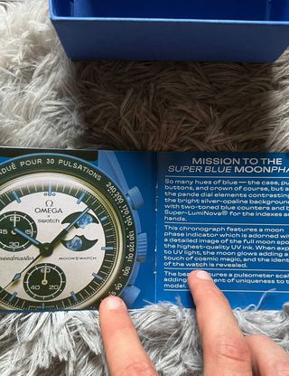 Swatch Mission to the Super Blue Moonphase