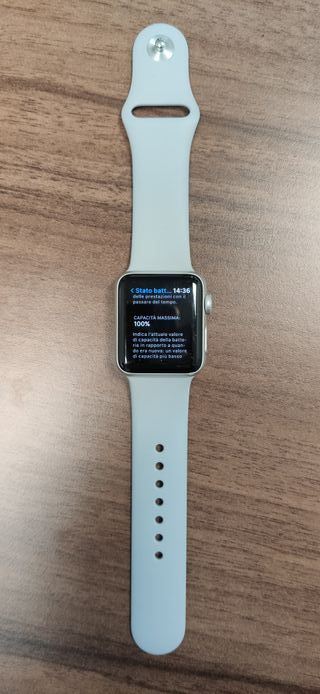 Apple Watch Series 3 GPS 38mm Grigio/Argento