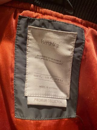 Chaqueta bomber verde