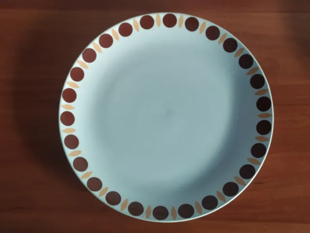 3 Platos Moahsa porcelana