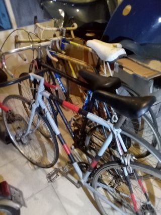 Bicicletas carreras antiguas para restaurar