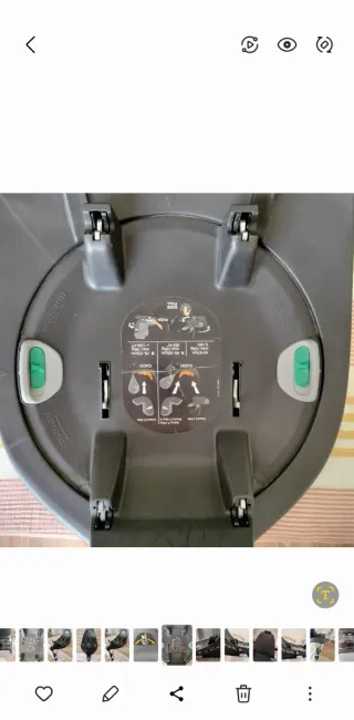 Silla coche grupo 0 con Isofix