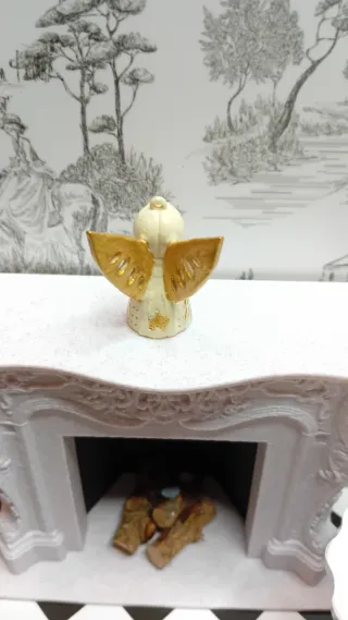 Angelo decorativo casa delle bambole
