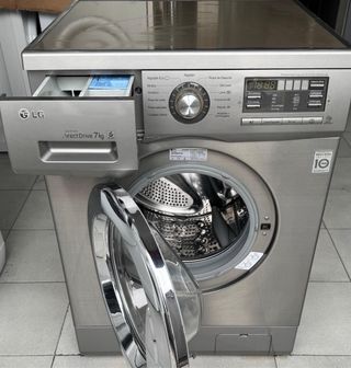 LAVADORA LG 7 KILOS EN INOX