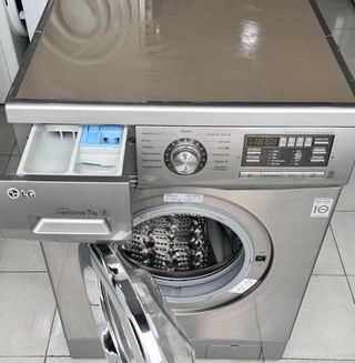 LAVADORA LG 7 KILOS EN INOX