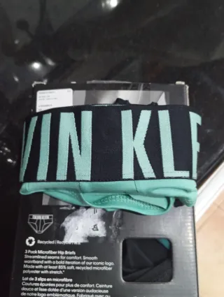 Calzoncillos slips CK Calvin Klein Microfiber S