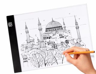 Mesa de luz A4 para calcar