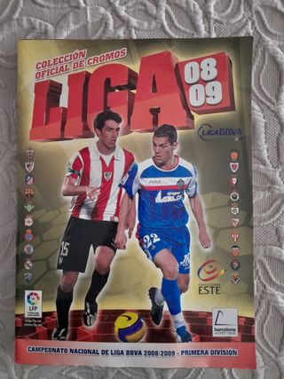 Liga BBVA 2008 2009 Album de Cromos Futbol Footbal