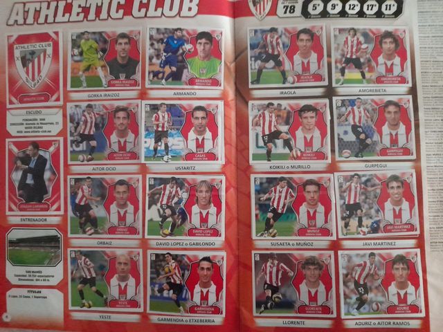 Album di figurine Liga BBVA 2008-2009