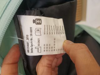 Mochila escolar niña turquesa estampado