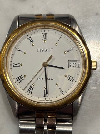 Orologio Tissot PR 100 Quarzo Oro Argento