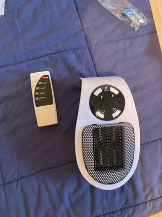 Calefactor Pequeño Enchufe 500W