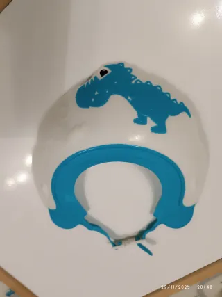 Gorro de baño infantil dinosaurio