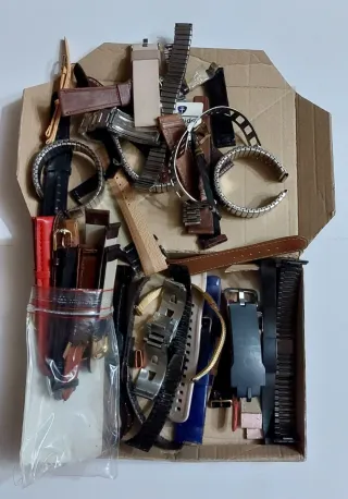 Lote correas de reloj nuevas