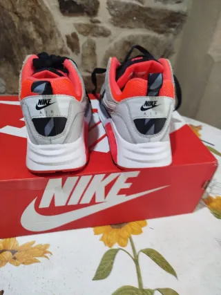Zapatillas Nike Air Max Gris y Rojo