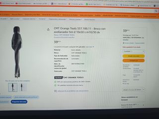 Broca CMT 337.100.11 con avellanador