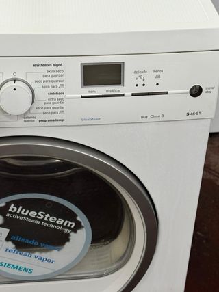SECADORA SIEMENS 8 KILOS EN BLANCO