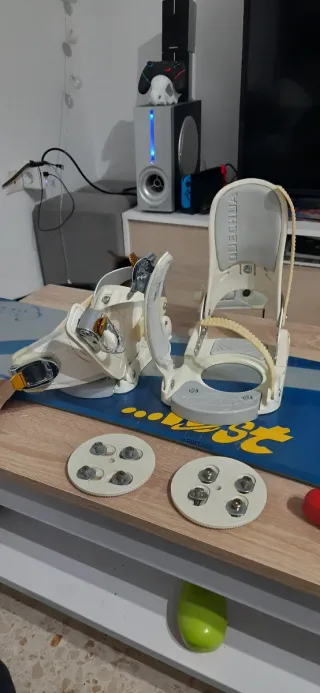 Fijaciones Snowboard Quechua