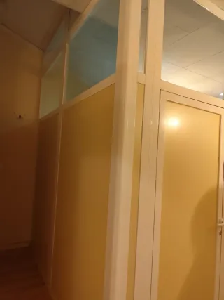 Cerramiento aluminio y cristal oficinas