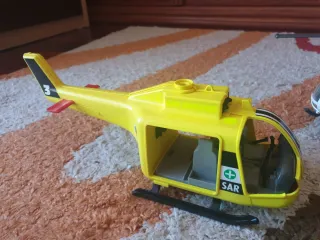 Lote Helicópteros y Avión Playmobil