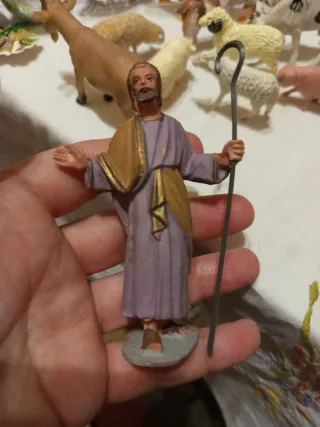 Belén Pastor y animales