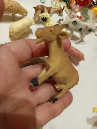 Belén Pastor y animales