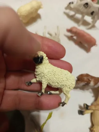 Belén Pastor y animales