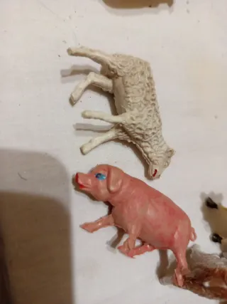 Belén Pastor y animales