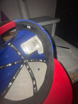 Cappellino DC Shoes Blu e Rosso