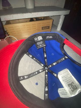 Cappellino DC Shoes Blu e Rosso