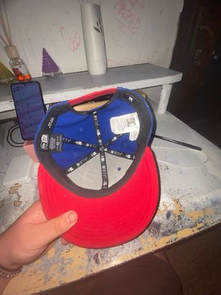 Cappellino DC Shoes Blu e Rosso