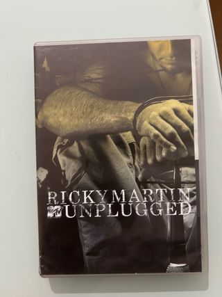 DVD Ricky Martin Unplugged Latino