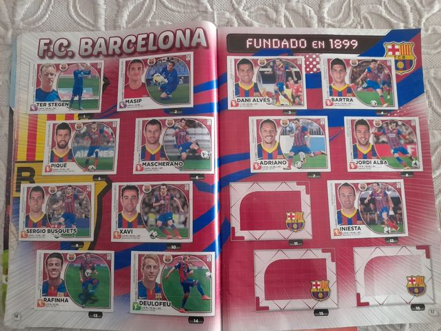 Album di figurine Liga BBVA 2014-2015