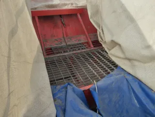 Paraguas recolector aceitunas