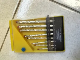 Set de brocas para mampostería