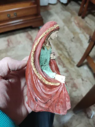 Nacimiento hebreo pintado de escayola