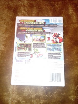 Wii Sonic Riders zero Gravity NUEVO