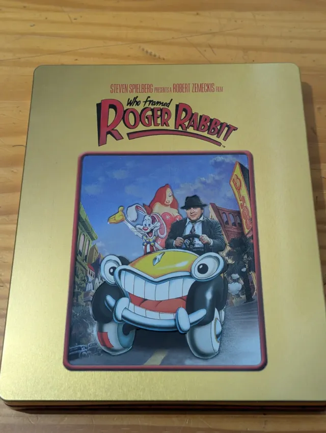 ¿Quién Engañó a Roger Rabbit? Steelbook Blu-Ray