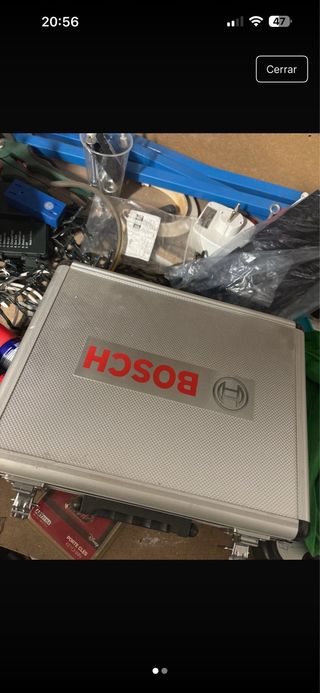 Maletín Bosch con brocas