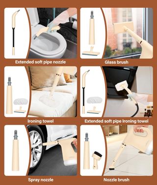 Limpiador a vapor manual 1200W