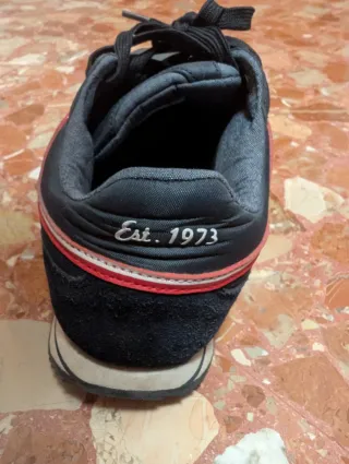 Zapatillas Pepe Jeans Hombre Azul y Rojo